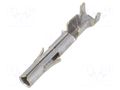 Contact; female; Universal MATE-N-LOK; brass; tinned; 0.5÷2mm2 TE Connectivity 350550-1