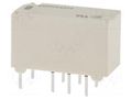 Relay: electromagnetic; DPDT; Ucoil: 12VDC; Icontacts max: 2A; G6S OMRON Electronic Components G6SU-2-12DC