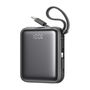 Joyroom Mini PowerBank JR-PBF27 22.5W with dual cable 10000mAh (black), Joyroom JR-PBF27