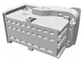 Plug case; female; MCP 1.5K; MCP 1.5K,MCP 2.8; PIN: 25; for cable TE Connectivity 1-1718484-1