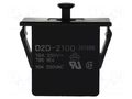 Switch: door; Pos: 2; SPST-NO + SPST-NC; 16A/250VAC; black; D2D OMRON Electronic Components D2D-2100