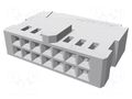 Connector: wire-board; plug; female; PIN: 14; AMPMODU MOD IV; 2x7 TE Connectivity 102387-2