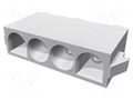 Connector: wire-board; socket; female; PIN: 4; straight; 600V; 19A TE Connectivity 350826-1