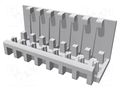 Cable hood and fastener; PIN: 8; UL94V-2; MTA-100 TE Connectivity 643075-8