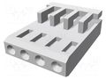 Connector: wire-board; plug; female; PIN: 4; AMPMODU MOD IV; 2.54mm TE Connectivity 926475-4