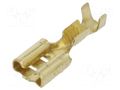 Terminal: flat; 6.3mm; 0.8mm; female; 0.5÷1.5mm2; crimped IMP 672.08.00.9