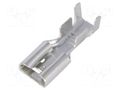 Terminal: flat; 6.3mm; 0.8mm; female; 2.5÷4mm2; crimped; for cable NINIGI ST-005/4