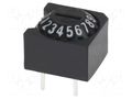 Encoding switch; HEX/BCD; Pos: 16; THT; Rcont max: 200mΩ; 1.2Ncm OMRON Electronic Components A6A-16C