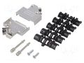 Enclosure for connectors: D-Sub; D-Sub 15pin,D-Sub HD 26pin ENCITECH D45ZK15-K
