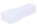 Terminals cover; female; for push-on 6.3mm connectors; ways: 1 TE Connectivity 2-180930-0