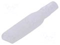 Terminals cover; 6.5mm; Ø: 3.5mm; straight; L: 37mm; PVC FIX&FASTEN S6530/37