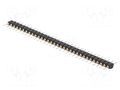 Connector: pin strips; pin header; male; PIN: 32; straight; THT CONNFLY STS-32P-K