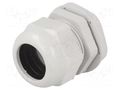 Cable gland; PG29; IP65; polyamide; grey RAYCHEM RPG RNPG-29