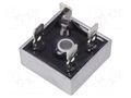 Bridge rectifier: single-phase; Urmax: 50V; If: 15A; Ifsm: 300A DC COMPONENTS MB1505