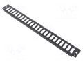 Connector: fiber optic; patch panel; rack; Standard: 19"; black LOGILINK LOG-FB2402B