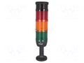 Signalling column; red/yellow/green; LED; 24VDC; 24VAC; IK; 70mm EMAS TK-IK73F024ZM01