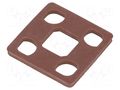 Flat gasket; NBR caoutchouc HIRSCHMANN GSSA300-5NBRBR