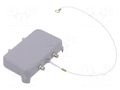 Protection cover; size 57.27; for double latch; IP66; C-TYPE ILME CHC10