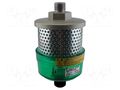 Sound suppression with filter; 300l/min; Thread: R 3/8"; outside SMC AMC310-03