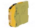 Automation module: safety relay; Usup: 24VDC; IN: 2; OUT: 3; PNOZ s1 PILZ PZ-750101