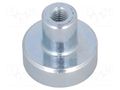 Magnet: permanent; neodymium; 60N; Ø: 13mm; H: 11.5mm; steel ELESA+GANTER GN50.2-ND-13-M3