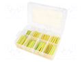 Set of heat shrink sleeves; 2: 1; 50mm; polyolefine; 120pcs. FIX&FASTEN FIX-SHT-SET3