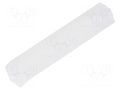 Screwed spacer sleeve; hexagonal; polyamide; M2; L: 22mm FIX&FASTEN FIX-HP2-22