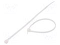Cable tie; L: 120mm; W: 2.5mm; natural; polyamide; 78.5N; Ømax: 30mm KSS WIRING CV-120S