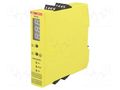 Module: safety relay; 24VDC; for DIN rail mounting; SENTRY; IP20 ABB 2TLA010070R0000