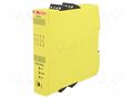 Module: safety relay; 24VDC; for DIN rail mounting; SENTRY; IP20 ABB 2TLA010052R0400