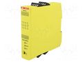 Module: safety relay; 24VDC; for DIN rail mounting; SENTRY; IP20 ABB 2TLA010050R0000