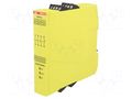 Module: safety relay; 24VDC; for DIN rail mounting; SENTRY; IP20 ABB 2TLA010040R0000