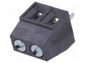 Connector: PCB terminal block; terminal; 10A; 130V; angled 90° DEGSON ELECTRONICS DG381-THR-3.81-02P