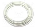 Pneumatic tubing; max.15bar; L: 100m; r bending min: 75mm; white SMC T1209W-100