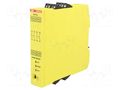 Module: safety relay; 24VDC; for DIN rail mounting; SENTRY; IP20 ABB 2TLA010053R0400