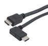 HDMI 2.1 CABLE, M/RA-LEFT-M, LSZH, BLK, 3.0M 52AK0509 HD21ZRAL-MM-BLK-3M