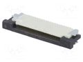 Connector: FFC/FPC; SMT; PIN: 20; 0.5mm; horizontal Riverdi ZIF0520UH