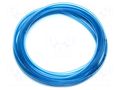Pneumatic tubing; max.8bar; L: 100m; r bending min: 15mm; blue SMC TU0604BU-100