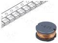 Inductor: wire; SMD; 470uH; 420mA; ±10%; Ø: 10mm; 1.48Ω; H: 6mm BOURNS SDR1006-471KL
