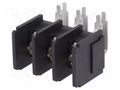Connector: PCB terminal block; terminal; 32A; 750V; angled 90° DEGSON ELECTRONICS DG66RT-03P