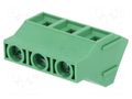 Connector: PCB terminal block; terminal; 32A; 750V; angled; tinned DEGSON ELECTRONICS DG636S-9.52-03P