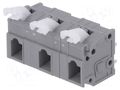 Connector: PCB terminal block; terminal; 15A; 300V; straight; grey DEGSON ELECTRONICS DG242V-10.0-03P