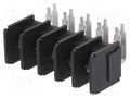 Connector: PCB terminal block; terminal; 32A; 750V; angled 90° DEGSON ELECTRONICS DG66RT-05P