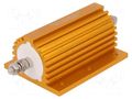 Resistor: wire-wound; with heatsink; screw; 4.7kΩ; 250W; ±1% SR PASSIVES AHP250W-4K7F