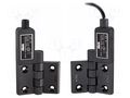 Safety switch: hinged; CFSQ; NC + NO; M12 male; 190°; PIN: 4; IP67 ELESA+GANTER CFSQ.60SH6CAS
