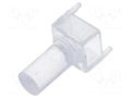 Fiber for LED; Ø3mm; L: 8.89mm; round; Front: flat BIVAR VLP-350-F