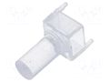 Fiber for LED; Ø3mm; L: 8.89mm; round; Front: flat BIVAR VLP-350-F