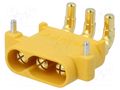 Connector: DC supply; socket; male; MR30; 15A; 500V; PIN: 3; on PCBs AMASS MR30PW-M