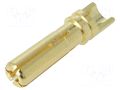 Connector: 4mm banana; plug; 36A; non-insulated; 0.3mΩ; 12AWG AMASS GC4013-M