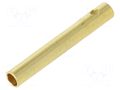 Connector: 2mm banana; socket; 15A; Contacts: brass gold plated AMASS GC2010-F